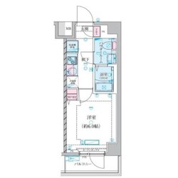 GENOVIA堀切菖蒲園の物件間取画像